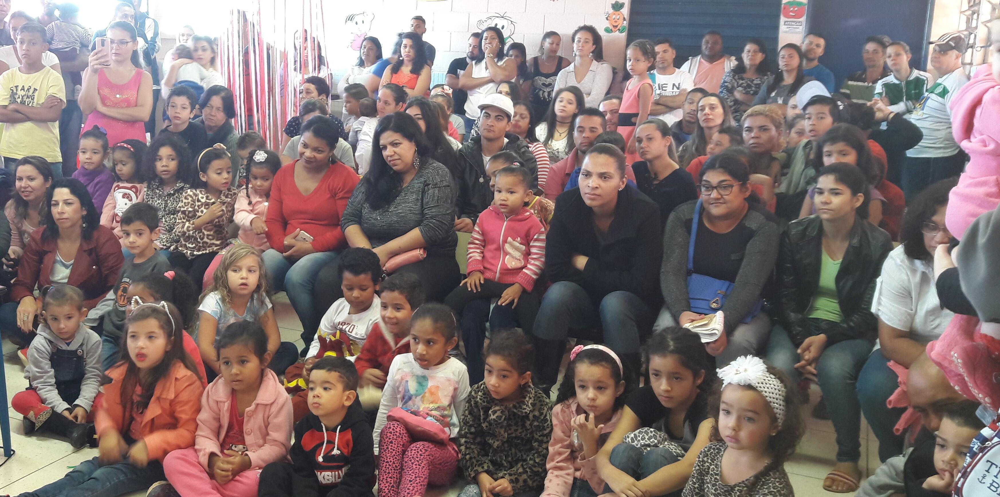 Emoção marca o Dia da Família na EMEB Cláudio Fernando