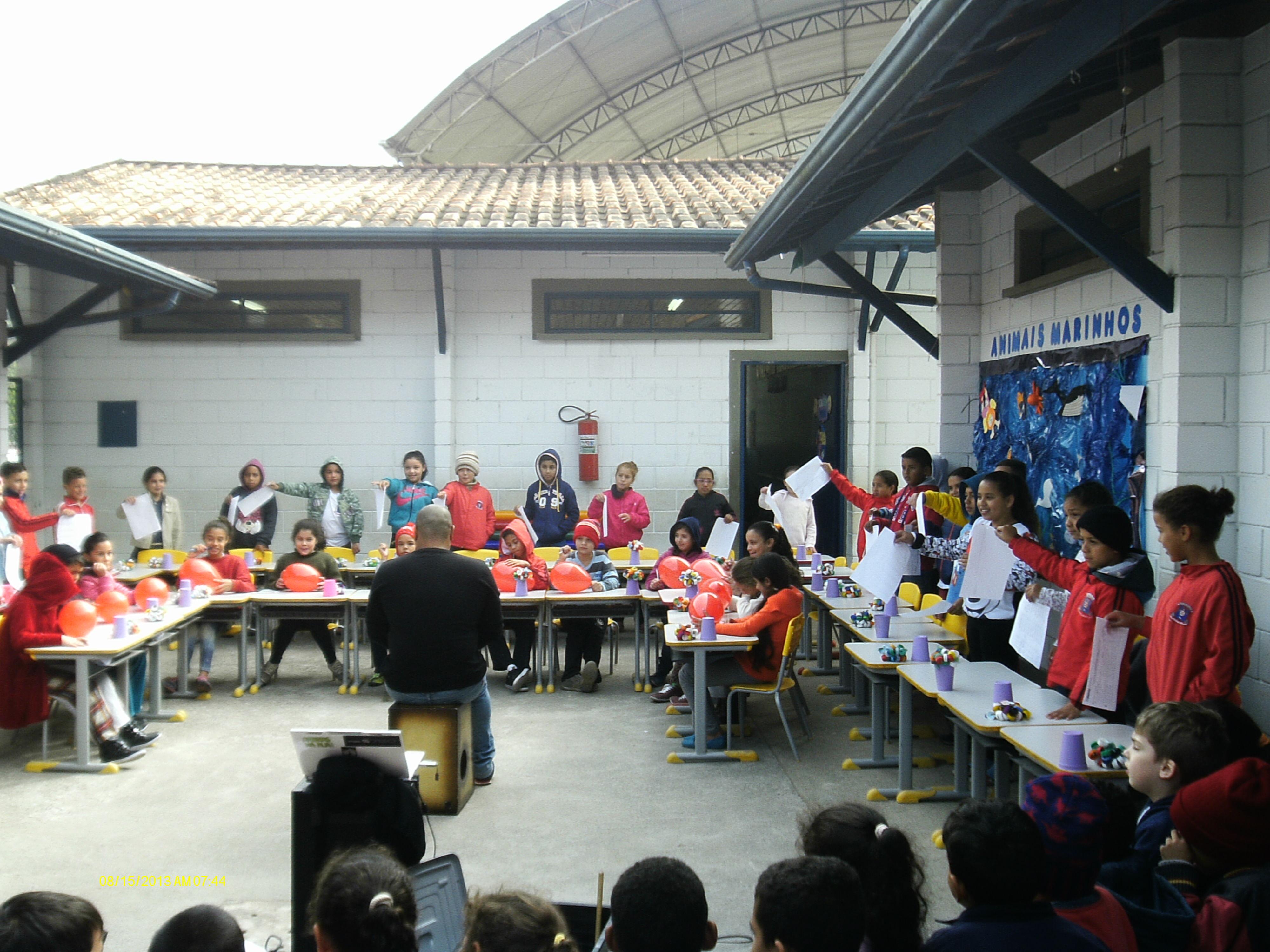 Programa Mais Cultura na EMEB Palmiro Gaborim