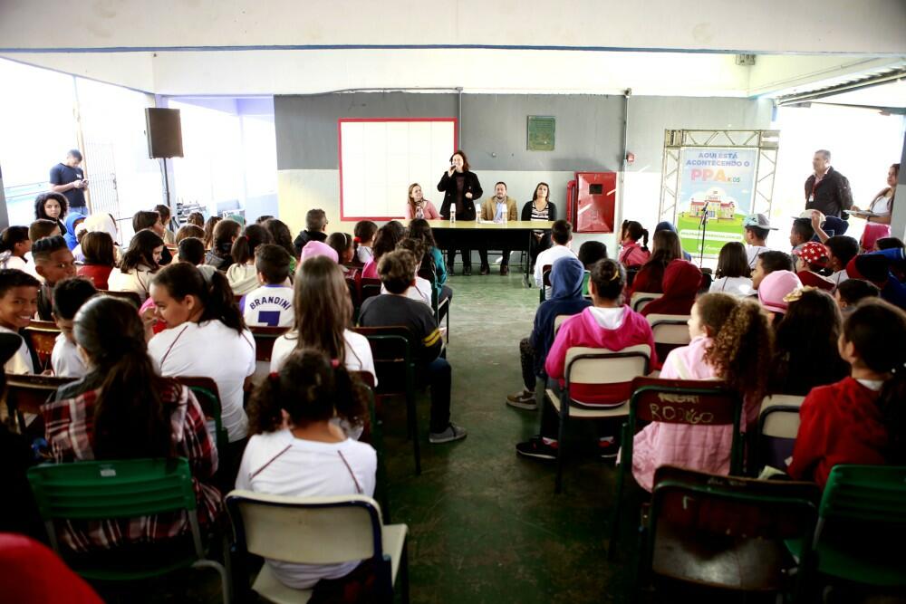 EMEB Maria Hernandez Aguilar é palco de discussão do PPA KIDS