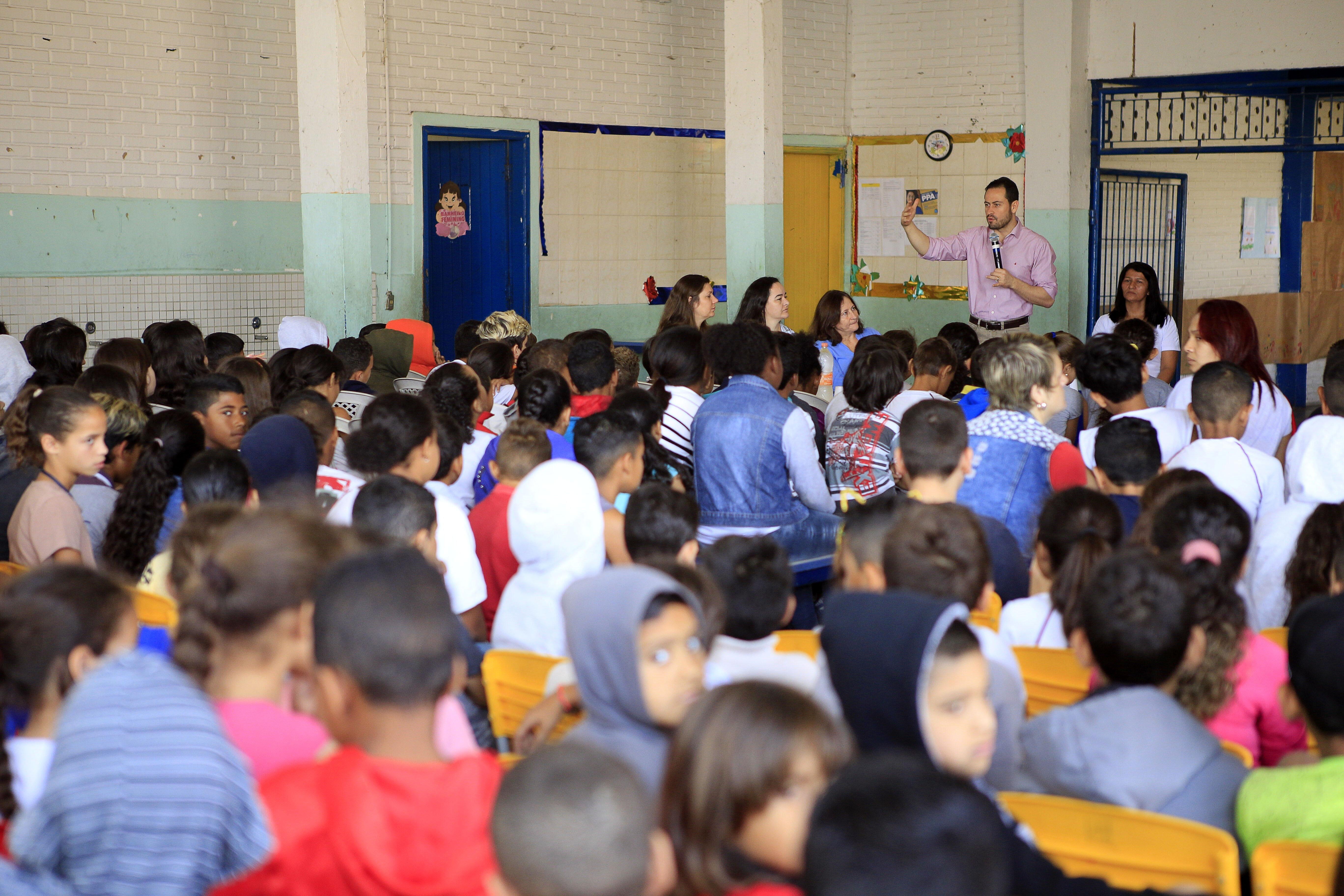 Com muita sinceridade e bom humor, PPA Kids conta com presença de mais de 400 crianças na EMEB Paulo Cardoso