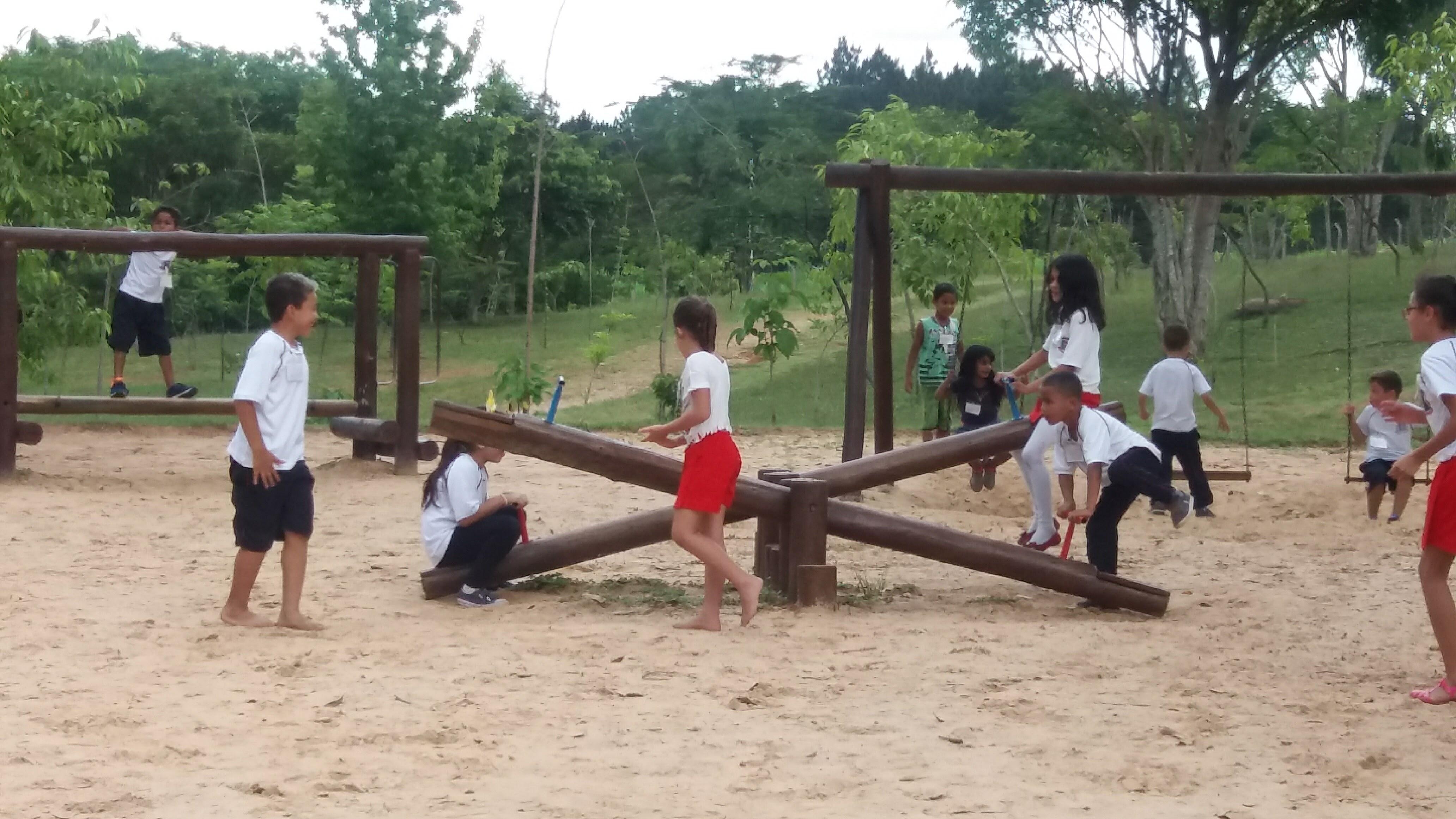 Passeio ao parque da cidade, em Jundiaí