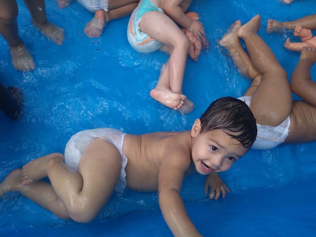 Que calor gostoso! Como é bom se refrescar!