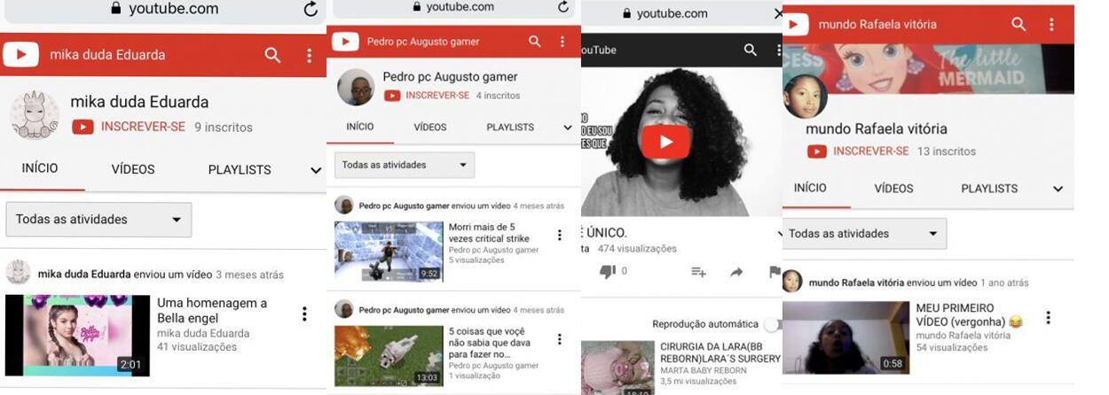 Os Youtubers da José Augusto Moreira. Aqui tem!