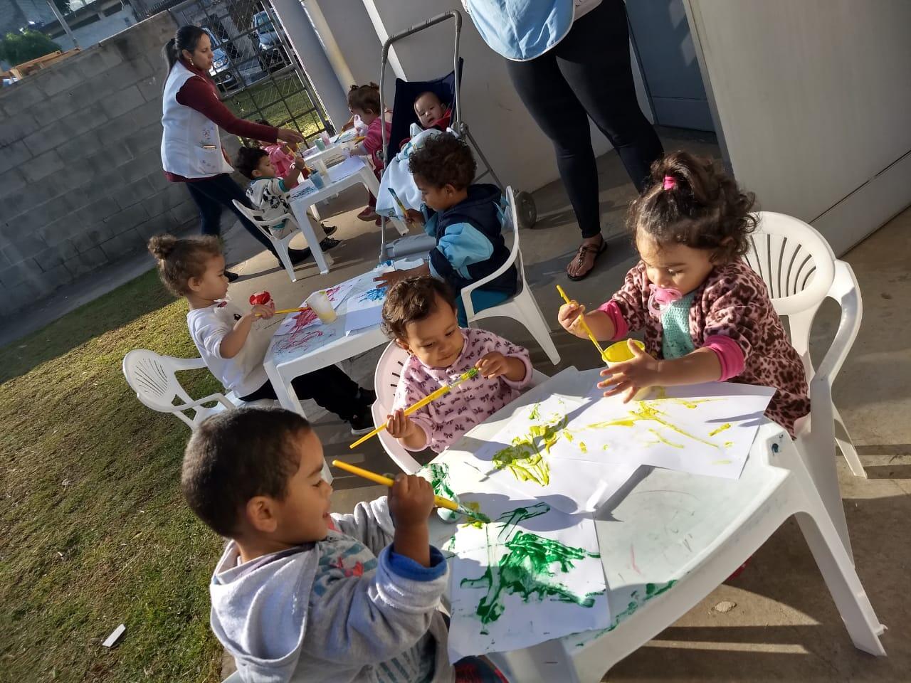 Manhã de muitas cores