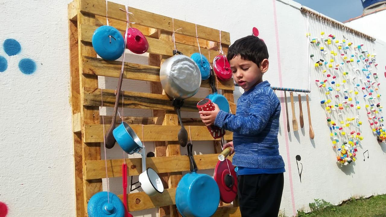 Projeto Parque Sonoro na creche