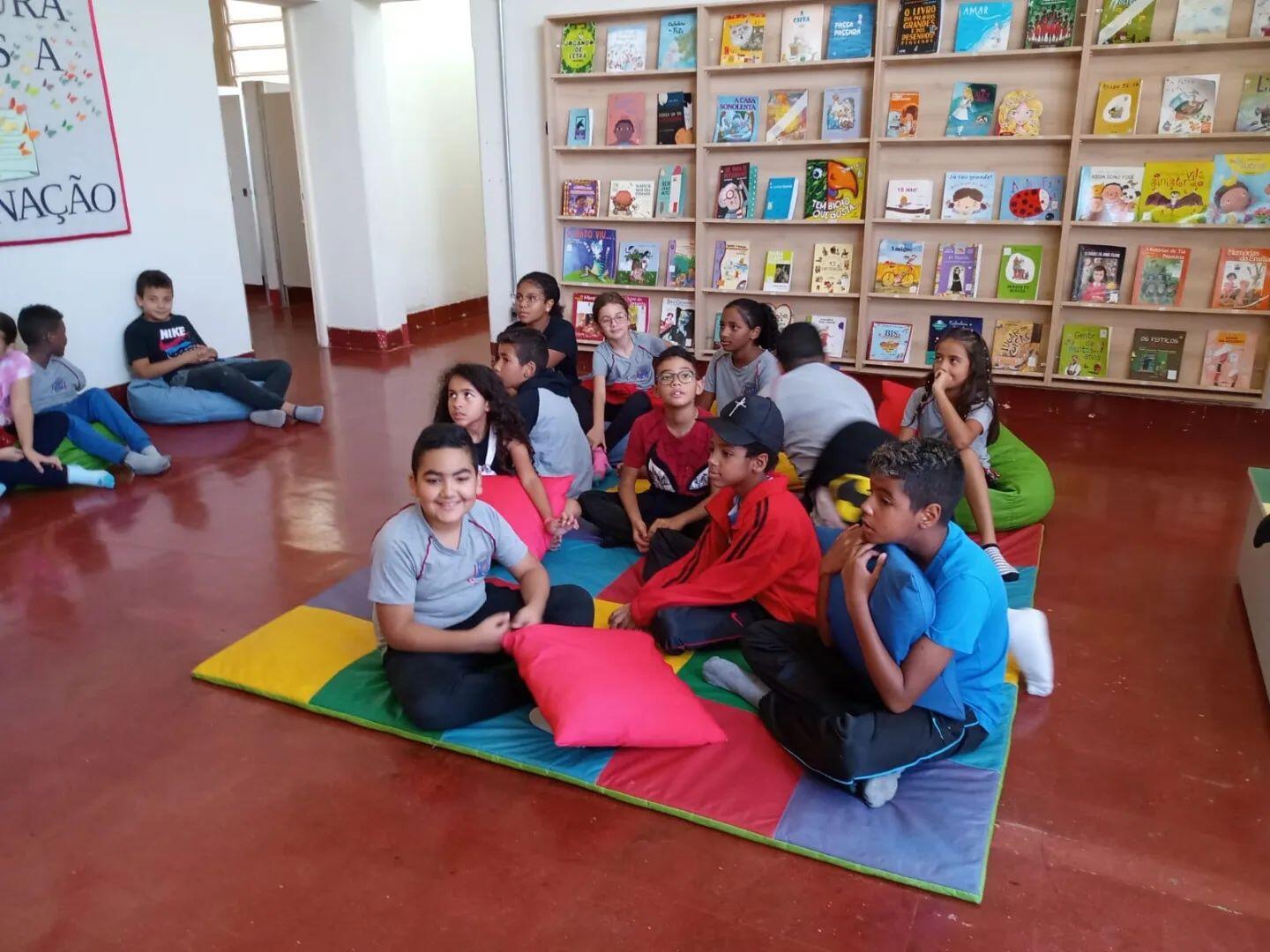 CIECEL recebe alunos da Emeb Maria Aguilar Hernandez: dia feliz!