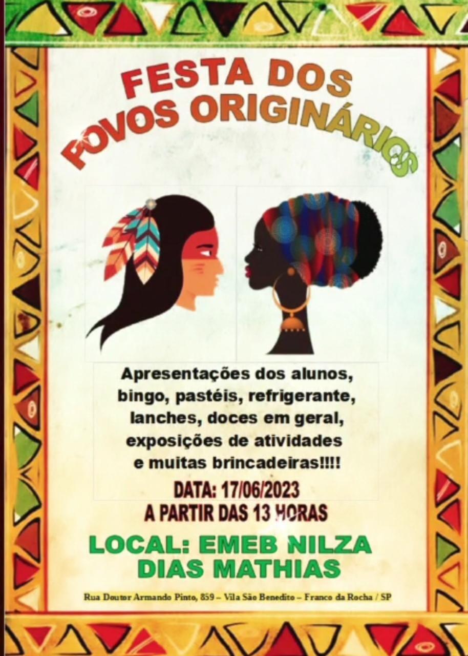 Festa dos Povos Originários na Vila São Benedito